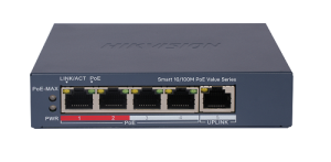 4 Port Fast Ethernet Smart POE Switch / DS-3E1105P-EI/M (45 W)