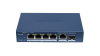 4 Portlu Gigabit Smart POE Switch / DS-3E1506P-EI/M-4P1T1F(45W)