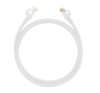 U/UTP Cat6 PVC 24AWG Patch cord / DS-1NP6UEC0 white 1m