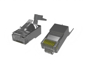 Cat6A Ekranlı Şəbəkə Konnektoru / DS-1M6APB/50PCS