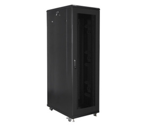 Pulsar Floor Rack Cabinet 42U 800x1000 Perforated front and rear door model: PFC05-42U81-PP