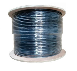 CAT6 SF/UTP PE Network Cable 23AWG / DS-1LN6OFPUPE black 305m