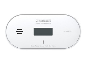 Carbon Monoxide Alarm with Temperature and Humidity Detection (LCD always displayed) / HY-GC30A-R8