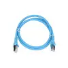 Patch cable CAT.6A S/FTP 1m, blue