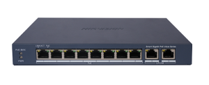8 Portlu Gigabit Smart POE Switch / DS-3E1510P-EI/M