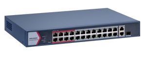 24 Port Fast Ethernet Smart POE Switch / DS-3E1326P-EI/M(230 W)