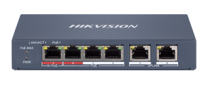4 Port Fast Ethernet Smart POE Switch / DS-3E1106HP-EI(60 W)