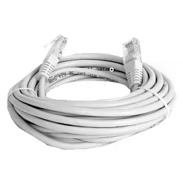 Patch cable UTP, Cat5e, 5m.gray