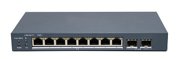 8 Portlu Gigabit Smart POE Switch / DS-3E1510P-EI/M-8P2F