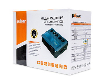 Pulsar Magic UPS 800VA art.PM-800-01-08-05