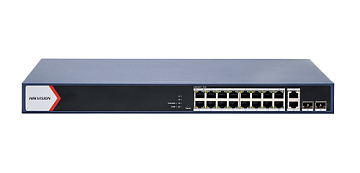 16 Portlu Gigabit Smart POE Switch / DS-3E1520P-EI(230W)