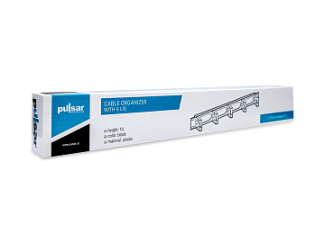 Pulsar Cable Organizer 5 metal rings model: PCO-1MR5-HB