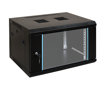 Pulsar Wall Rack Cabinet 6U 600x600 model: PWC05-6U66-G