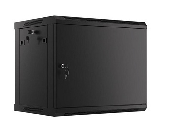 Pulsar Wall Rack Cabinet 6U 600x450 metal door model: PWC05-6U64-M