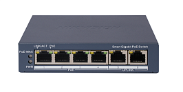 4 Portlu Gigabit Smart POE Switch / DS-3E1506P-EI