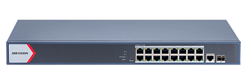 16 Portlu Gigabit Smart POE Switch / DS-3E1518P-EI