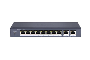 8 Portlu Fast Ethernet Unmanaged POE Switch / DS-3E0310P-E/M