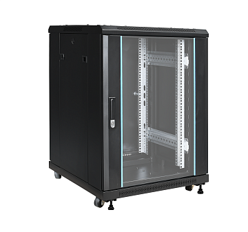 Pulsar Floor Rack Cabinet 18U 600x600 model: PFC05-18U66-G