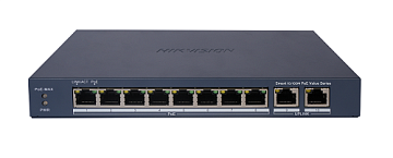 8 Portlu Fast Ethernet Smart POE Switch / DS-3E1310P-EI/M